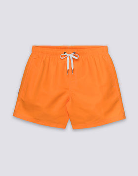 MAILLOT DE BAIN COURT EN TAFFETAS POUR HOMME À TAILLE ÉLASTIQUE