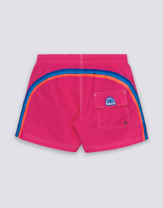 MAILLOT DE BAIN COURT À TAILLE ÉLASTIQUE ICONIC TAFFETA