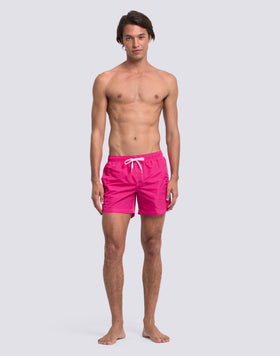 MAILLOT DE BAIN COURT À TAILLE ÉLASTIQUE ICONIC TAFFETA