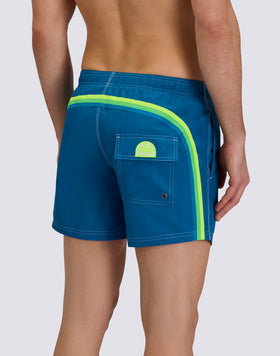 MAILLOT DE BAIN COURT À TAILLE ÉLASTIQUE ICONIC TAFFETA