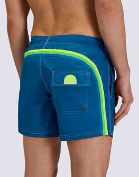 MAILLOT DE BAIN COURT À TAILLE ÉLASTIQUE ICONIC TAFFETA