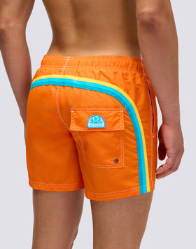 MAILLOT DE BAIN COURT EN TAFFETAS ICONIQUE PROJET PELO SURFER COCKER