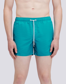 TRAJE DE BAÑO CORTO CINTURA ELÁSTICA ICONIC TAFETÁN ARCO IRIS 2 COLORES