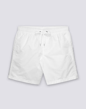 BAÑADOR DE LONGITUD MEDIA CON CINTURA ELÁSTICA ICONIC TAFFETA
