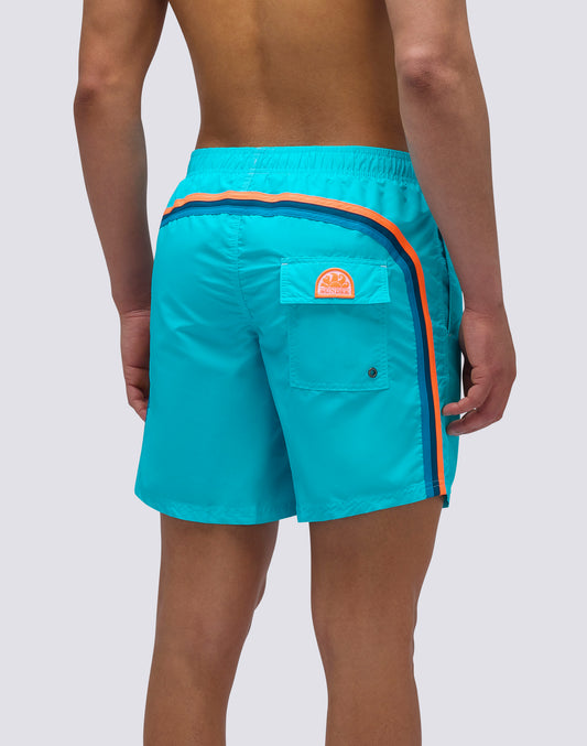 COSTUME DA BAGNO LUNGHEZZA MEDIA VITA ELASTICATA ICONIC TAFFETA