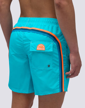 COSTUME DA BAGNO LUNGHEZZA MEDIA VITA ELASTICATA ICONIC TAFFETA