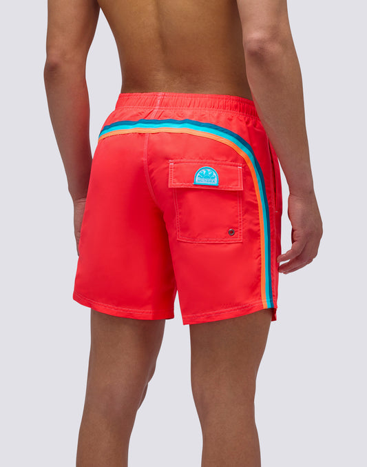COSTUME DA BAGNO LUNGHEZZA MEDIA VITA ELASTICATA ICONIC TAFFETA
