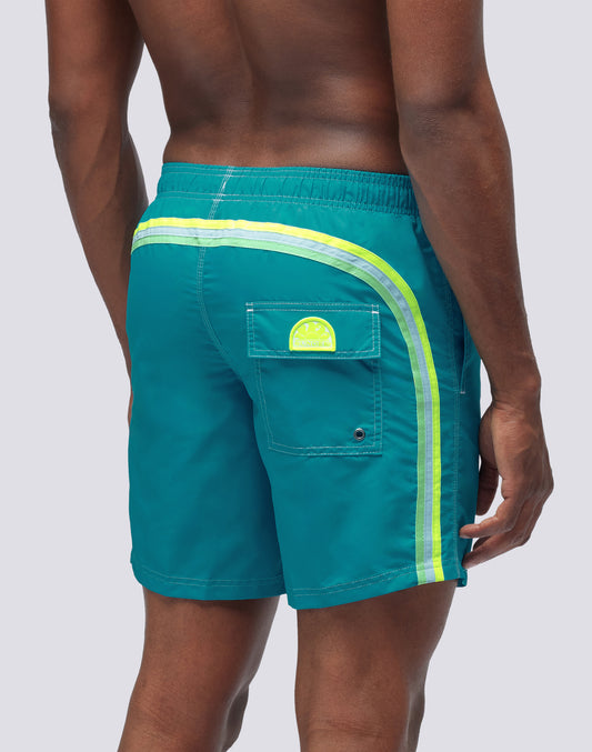 COSTUME DA BAGNO LUNGHEZZA MEDIA VITA ELASTICATA ICONIC TAFFETA