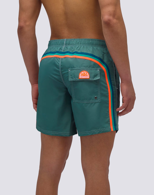 COSTUME DA BAGNO LUNGHEZZA MEDIA VITA ELASTICATA ICONIC TAFFETA