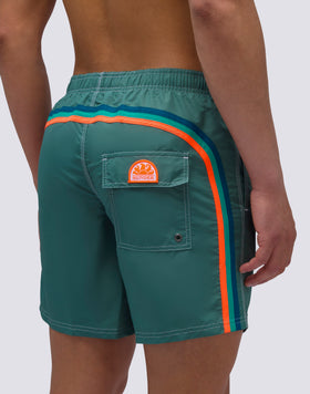 COSTUME DA BAGNO LUNGHEZZA MEDIA VITA ELASTICATA ICONIC TAFFETA
