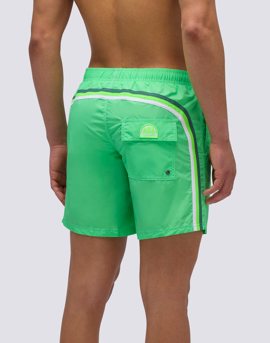 COSTUME DA BAGNO LUNGHEZZA MEDIA VITA ELASTICATA ICONIC TAFFETA