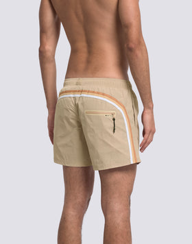 MAILLOT DE BAIN COURT À TAILLE ÉLASTIQUE MEMORY