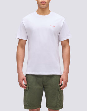 T-SHIRT WITH PALM TRIPS SK23 HIBISCUS PRINT