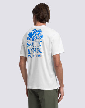 T-SHIRT HOMME IMPRIMÉ ARCHIVES SUNDEK SUIVEZ LE SOLEIL