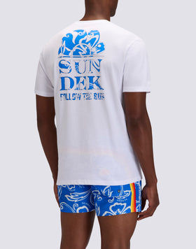 T-SHIRT HOMME IMPRIMÉ ARCHIVES SUNDEK SUIVEZ LE SOLEIL