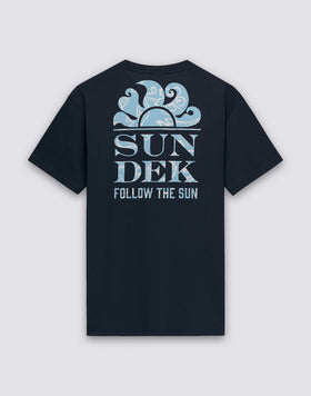 T-SHIRT HOMME IMPRIMÉ ARCHIVES SUNDEK SUIVEZ LE SOLEIL