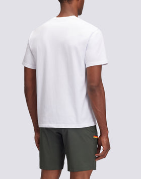 T-SHIRT AVEC BRODERIE TRICOLORE