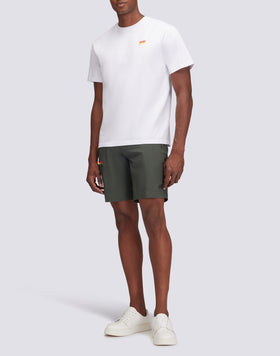 T-SHIRT AVEC BRODERIE TRICOLORE