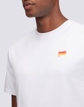 T-SHIRT AVEC BRODERIE TRICOLORE