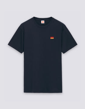 T-SHIRT AVEC BRODERIE TRICOLORE