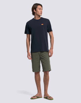 T-SHIRT AVEC BRODERIE TRICOLORE