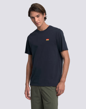 T-SHIRT AVEC BRODERIE TRICOLORE