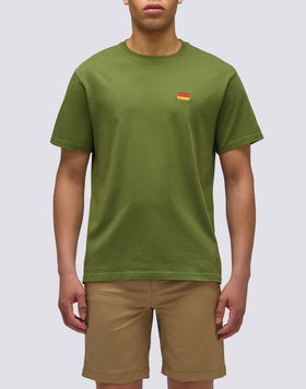 T-SHIRT AVEC BRODERIE TRICOLORE