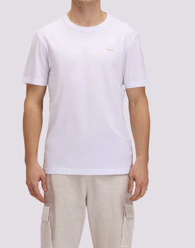 T-SHIRT A TINTA UNITA IN COTONE PIMA
