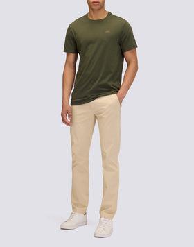 T-SHIRT A TINTA UNITA IN COTONE PIMA