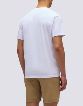 T-SHIRT UNI AVEC BRODERIE