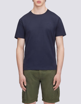 T-SHIRT UNI AVEC BRODERIE