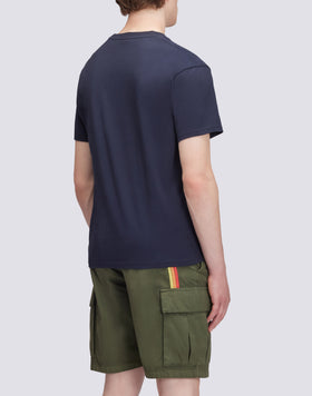 T-SHIRT UNI AVEC BRODERIE