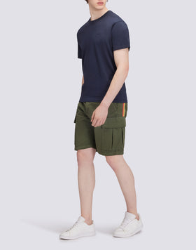 T-SHIRT UNI AVEC BRODERIE