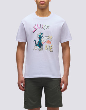 T-SHIRT IMPRIMÉ D'ARCHIVES SURF OR DIE