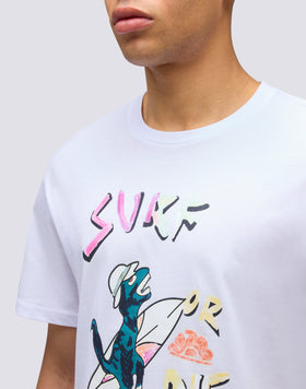 T-SHIRT IMPRIMÉ D'ARCHIVES SURF OR DIE