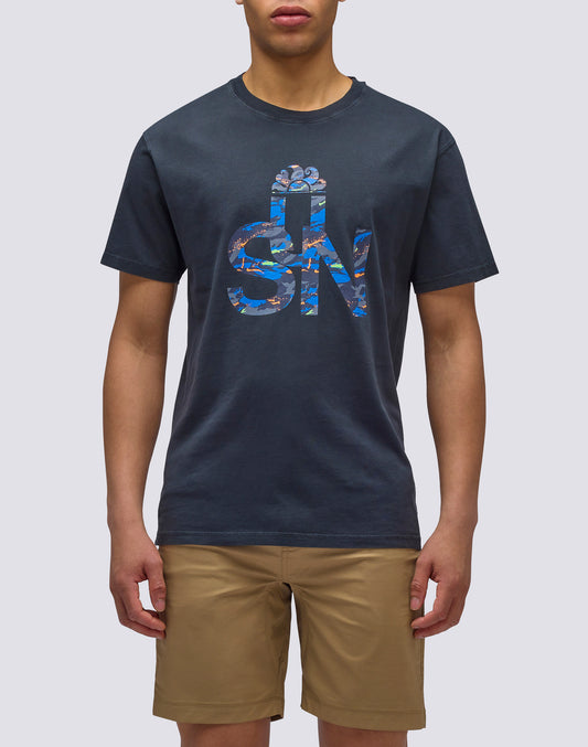 CAMOU LOGO T-SHIRT