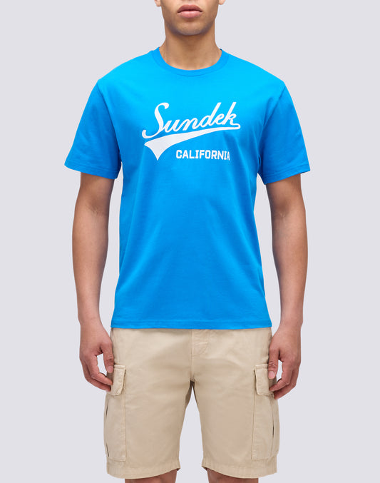 T-SHIRT CON SCRITTA SUNDEK