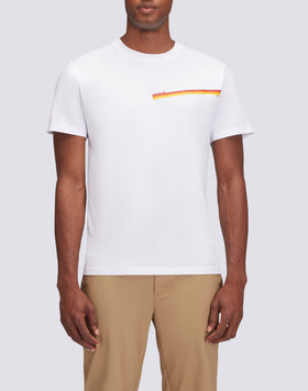 T-SHIRT AVEC DÉTAILS TRICOLORES