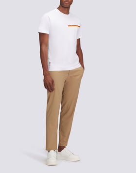 T-SHIRT AVEC DÉTAILS TRICOLORES
