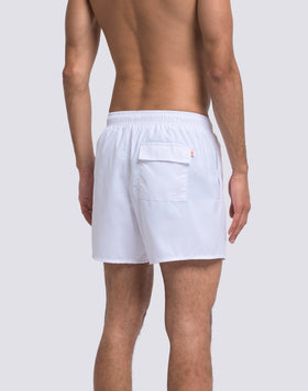 SHORT SWIMSHORTS WITH ELASTICATED WAIST AND MANOPESCA