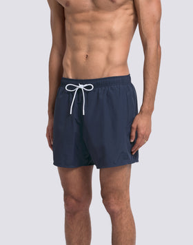 SHORT SWIMSHORTS WITH ELASTICATED WAIST AND MANOPESCA