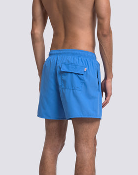 SHORT SWIMSHORTS WITH ELASTICATED WAIST AND MANOPESCA