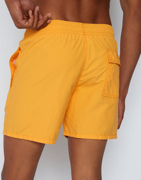 MID-LENGTH SWIM SHORTS WITH AN ELASTICATED WAISTBAND
