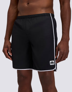 SHORT DE BAIN LONG TAILLE ÉLASTIQUÉE