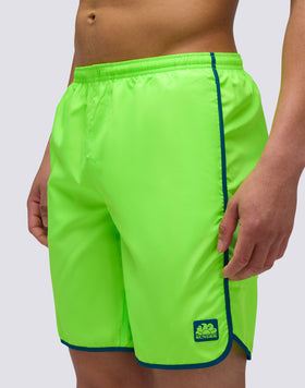 MAILLOT DE BAIN LONG TAILLE ÉLASTIQUÉE POLY LÉGER