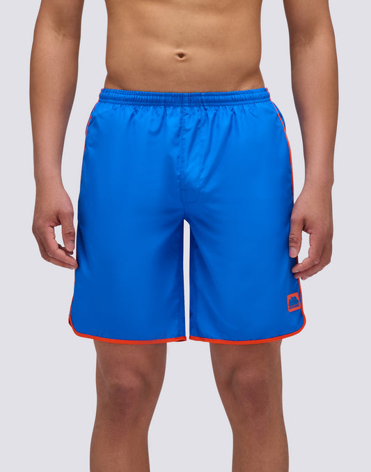 SHORT DE BAIN LONG TAILLE ÉLASTIQUÉE