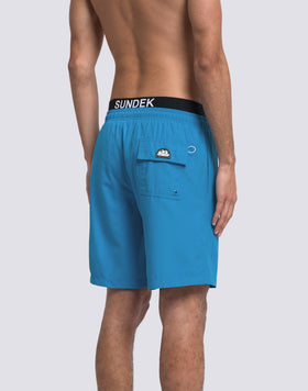 MAILLOT DE BAIN LONG POUR HOMME AVEC TAILLE ÉLASTIQUE ET LOGO