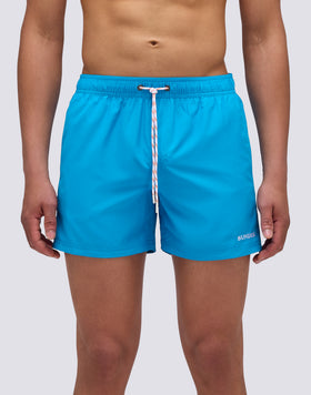 SHORT SWIMSHORTS WITH ELASTIC WAIST IN REPREVE® RECYCLED POLYESTER