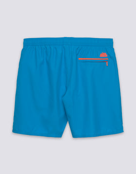 MAILLOT DE BAIN LONG À TAILLE ÉLASTIQUE AVEC Passepoil EN POLYESTER RECYCLÉ REPREVE®