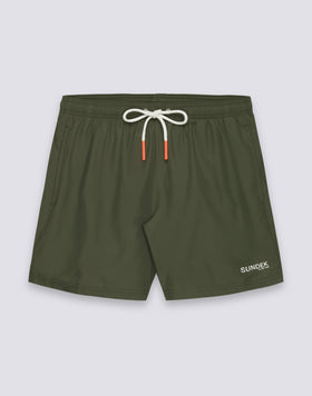 COSTUME DA BAGNO UOMO MEDIO VITA ELASTICATA IN POLESTERE RICICLATO REPREVE® CON DETTAGLIO TRICOLORE